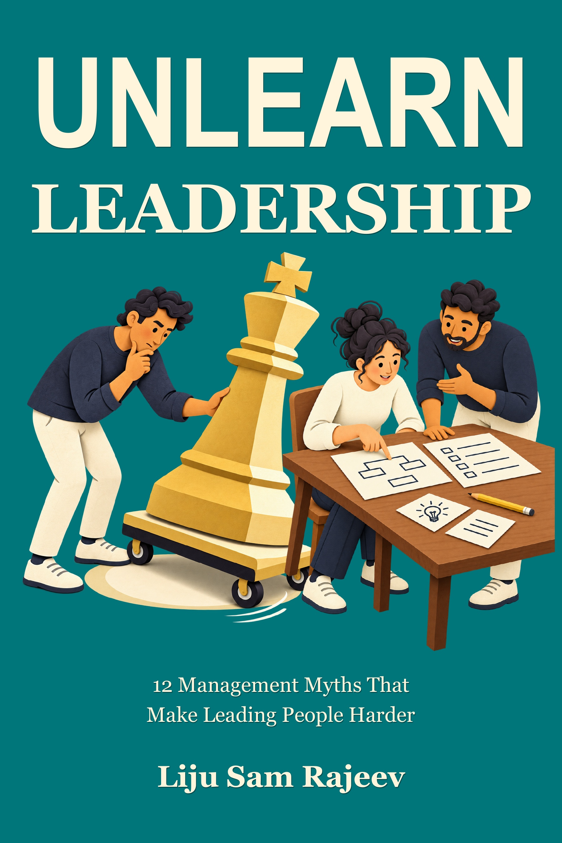 UNLEARN: Leadership book cover