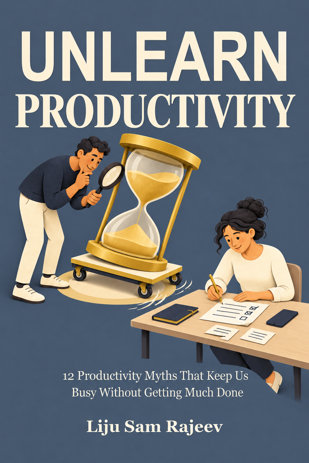 UNLEARN: Productivity book cover